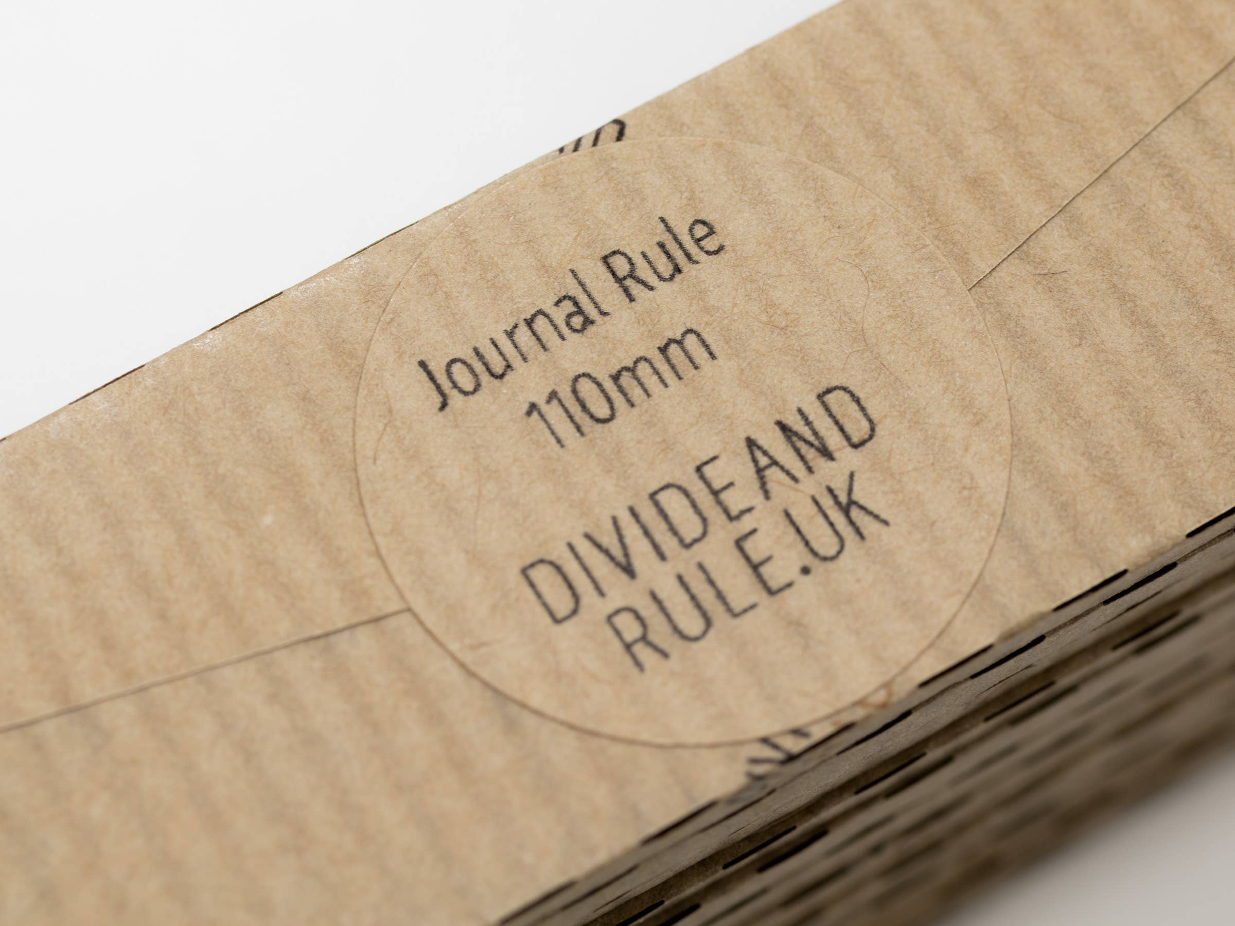Divide and Rule – wholesale Ruler – Journal Rule 110mm - Original4