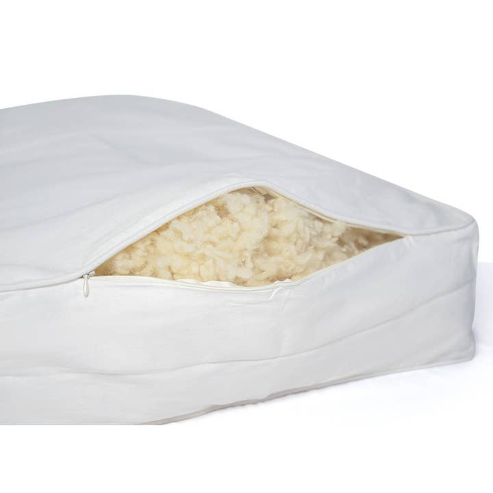 Gusseted Wool Pillow for wholesale by Turmerry