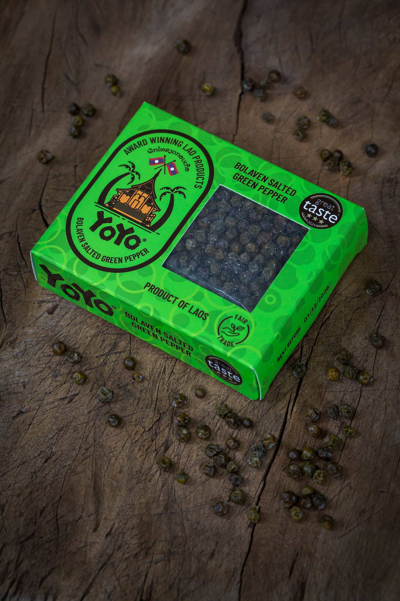 Yoyo Laos Sauce Ltd – wholesale Pepper/peppercorns – Yoyo Bolaven Salted Green Pepper4