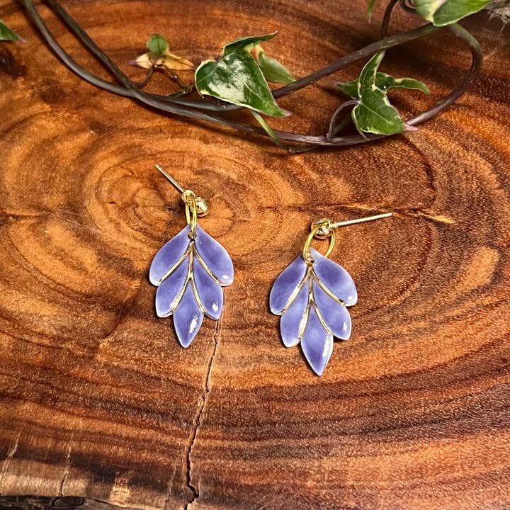 Wolf and Clay Pty Ltd - Wholesale Dangle earrings - Calla - Porcelain Earrings6