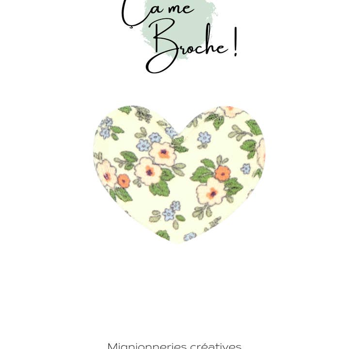 Camebroche - Wholesale Brooch - Flower heart brooches5