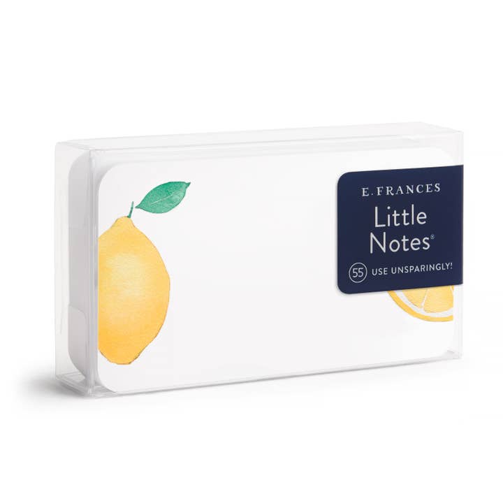 Lemon Little Notes® NEW 55 count for wholesale by E. Frances Paper