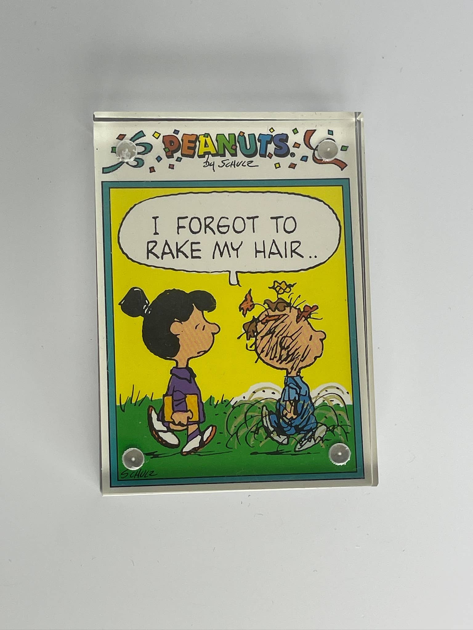 The Mustache Cat Made - Vente Affiche d'art - Cartes à échanger encadrées vintage Snoopy + Peanuts14