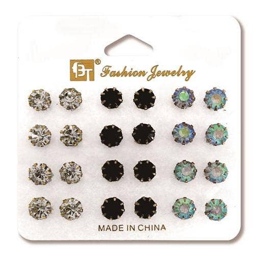 KT Supply - Vente Présentoir – bijoux - Boucles d'oreilles glacées0