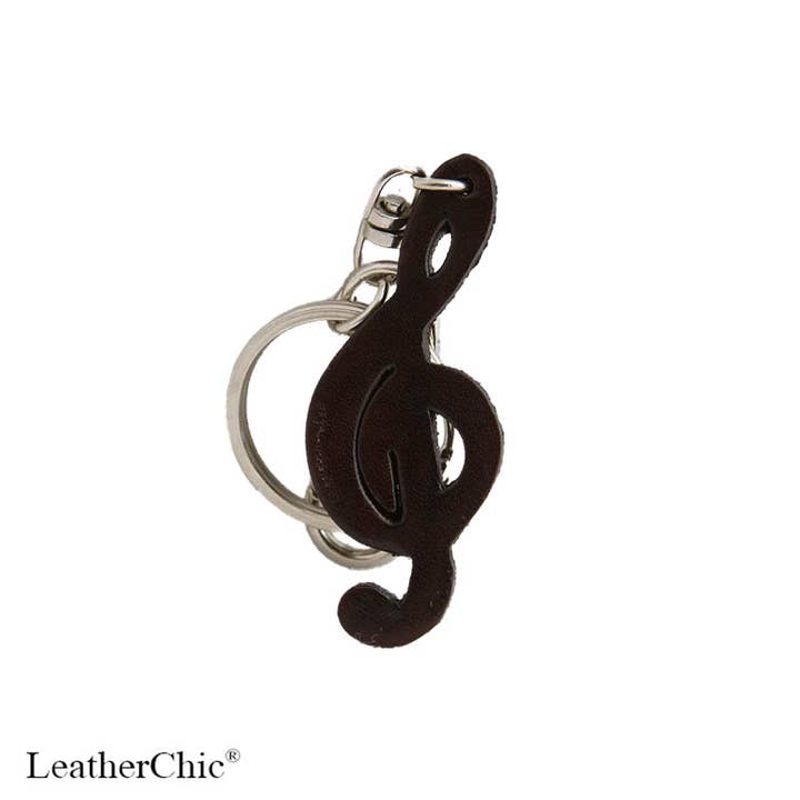 Music Instrument Key Chain KC 40.5 Treble Note for wholesale by Eagle Crest Industries Inc.