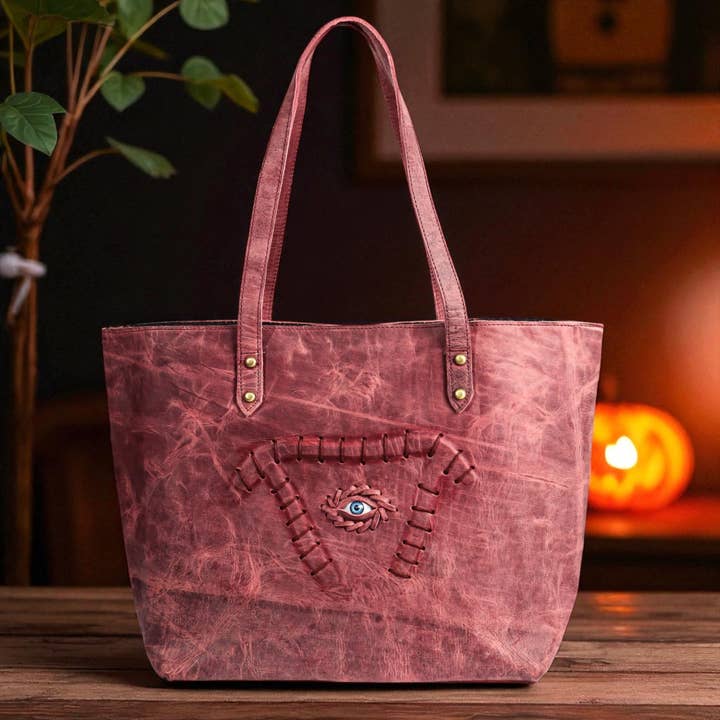 genuine leather hocus pocus Tote Bag  for wholesale by Leatherooze