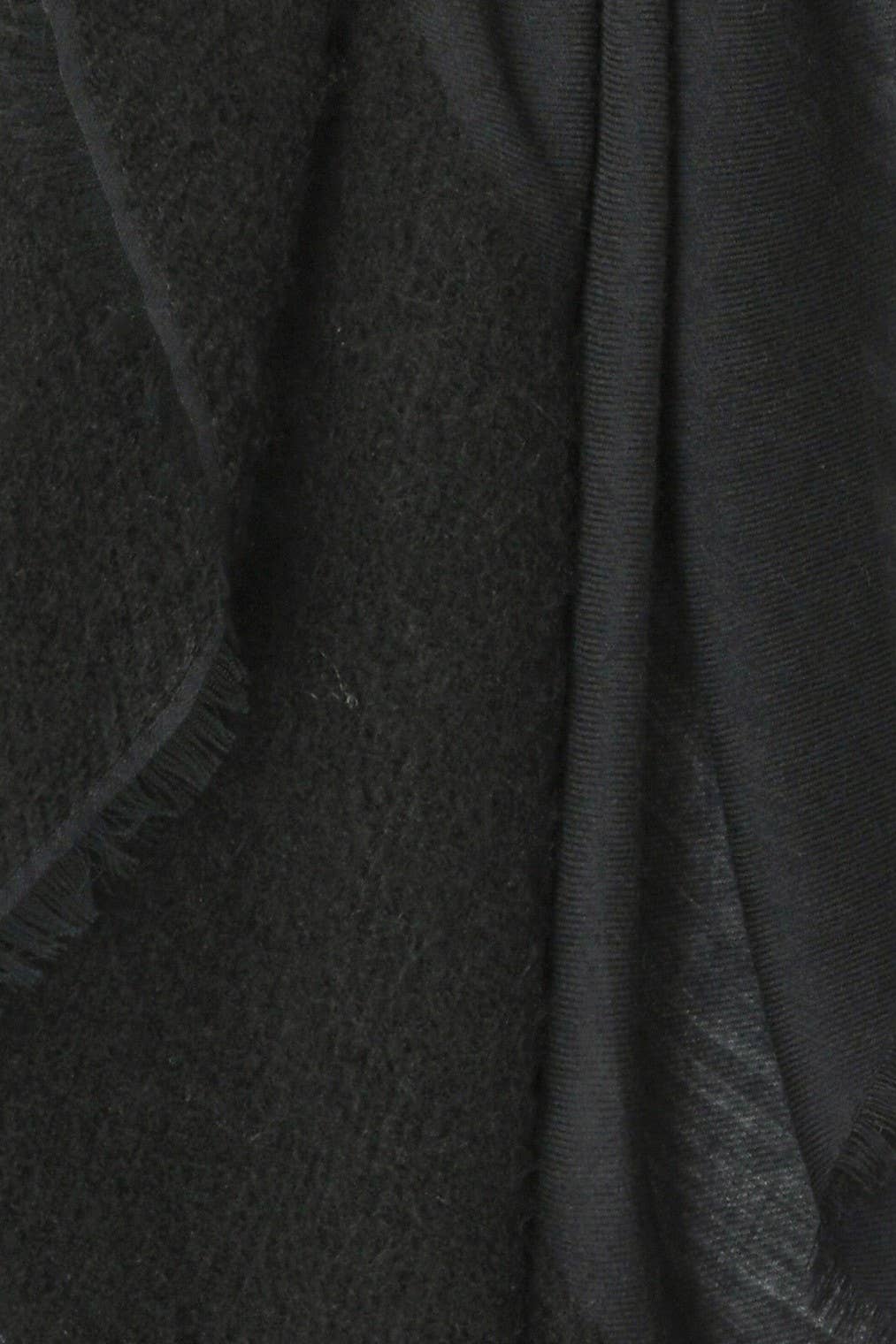 Abstract - Wholesale Scarf - Women's - Wool blend scarf with bouclé details18