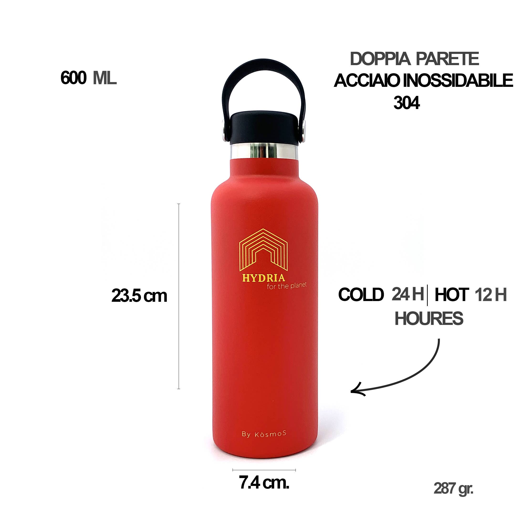 HYDRIA for the planet - Wholesale Waterfles - HYDRIA voor de planeet - Keramische thermische binnenkolf2