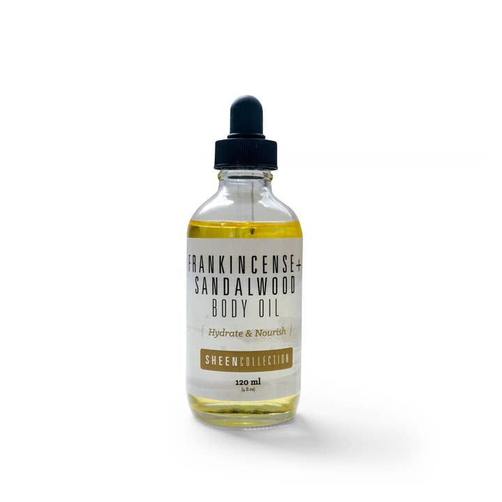 SHEEN Body Oil - Wierook+sandelhout voor wholesale door Sacred Life Oils