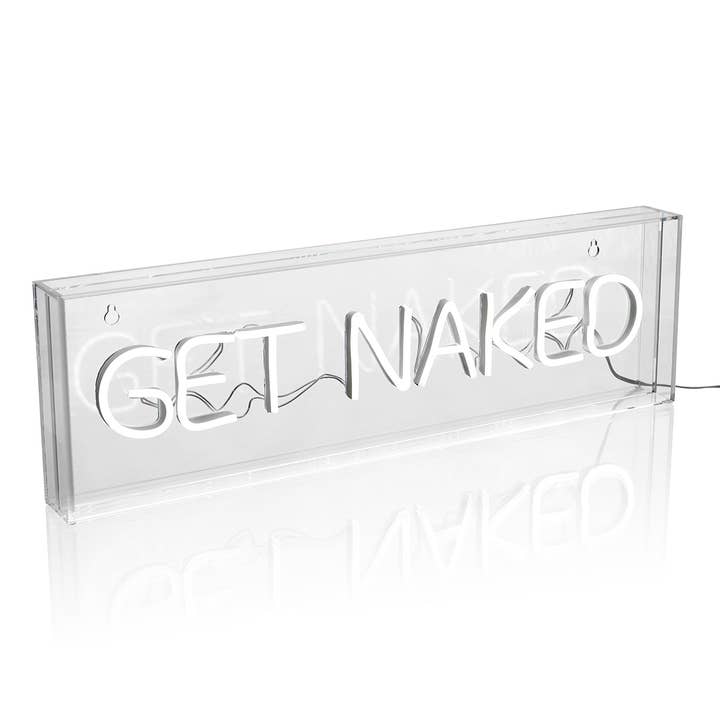 Få Nøgen Neon LED Akrylboks for engroshandel hos Amber Bright Creations