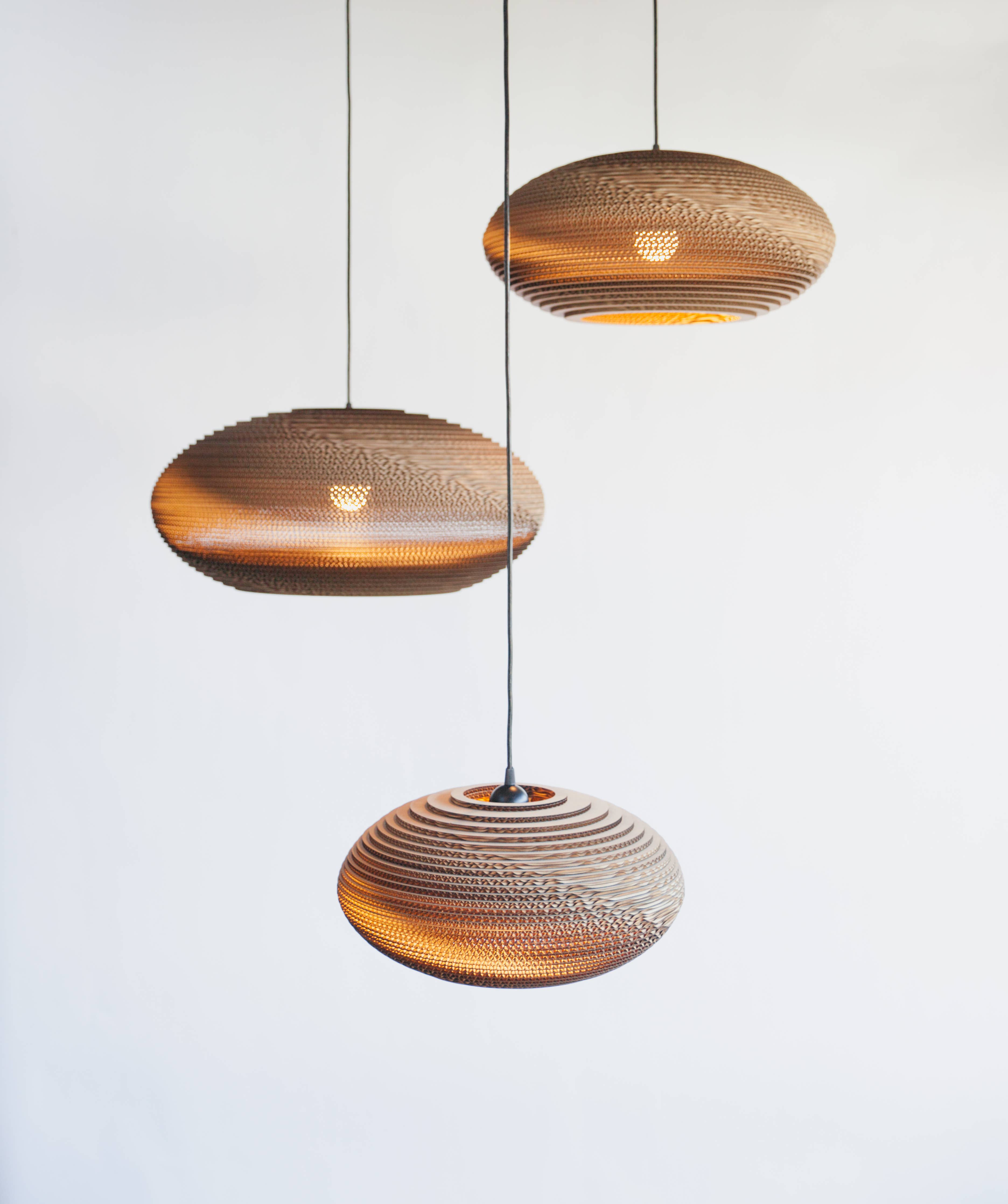 VANMOKUM - Vente Lustre/Suspension - Lampes suspendues artisanales GRAYPANTS Scraplights Disc16