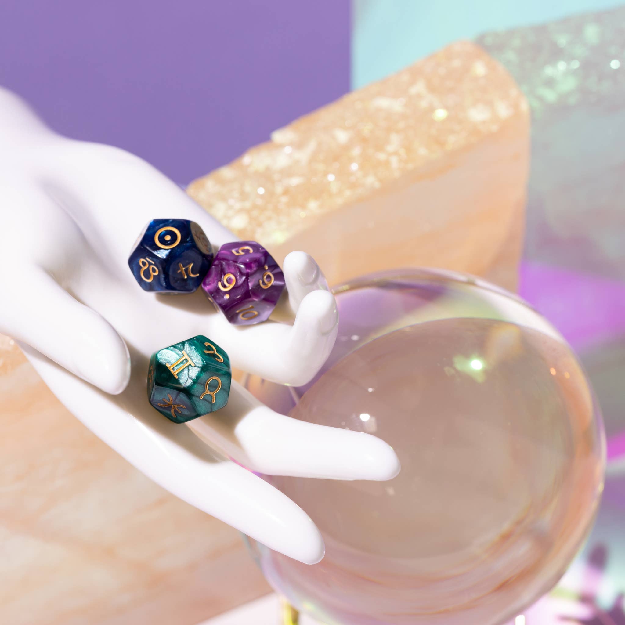 Kalan - Wholesale Dice - Astrology Dice4