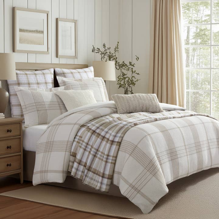 Levtex Home - Wholesale Beddengoedset - Wafelpatroon Dekbedovertrek/Comforterset10