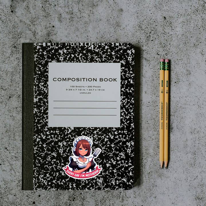 ADH Stickers - Wholesale Sticker - Anime Maid Mother - Wholesale Die Cut Funny Vinyl Sticker2