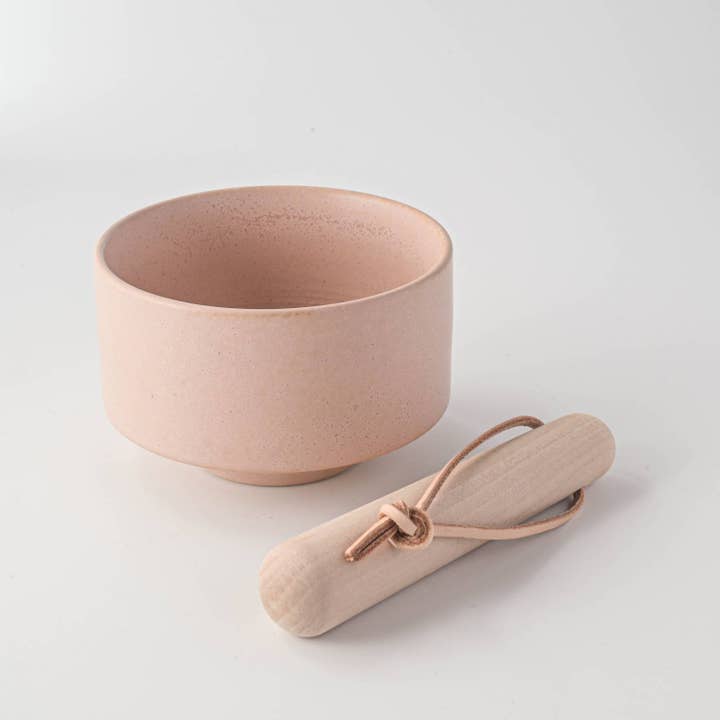 Yamani - Wholesale Bowl - Chacha Surisuri Akebono Small Matcha Bowl1