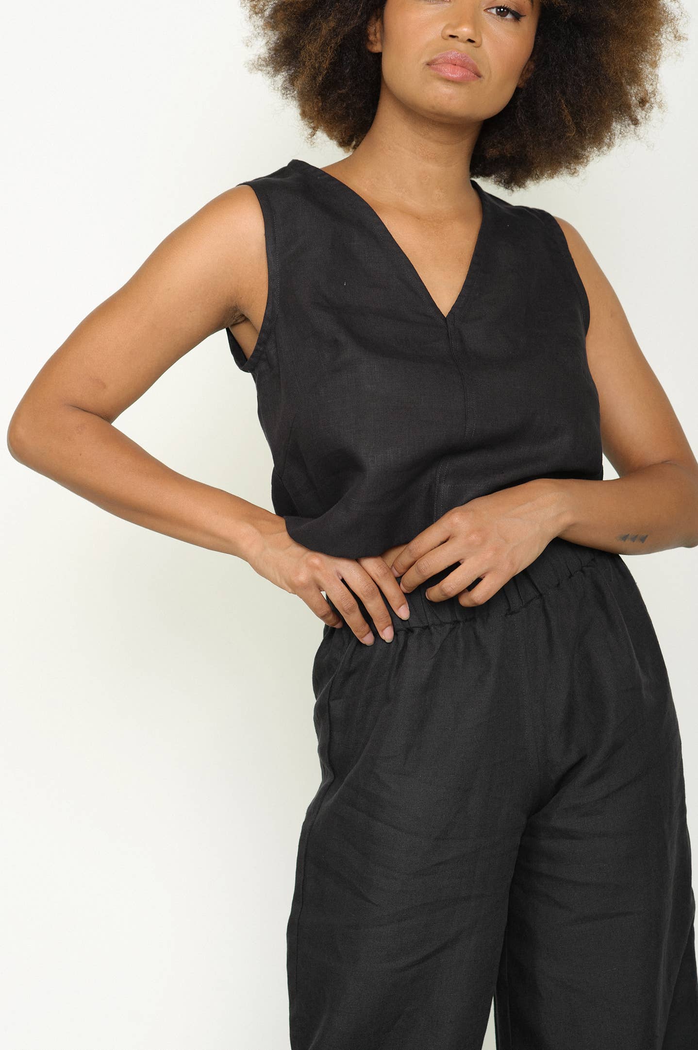 Alloa Casale - Wholesale Blouse - Women's - Rita Crop Top5