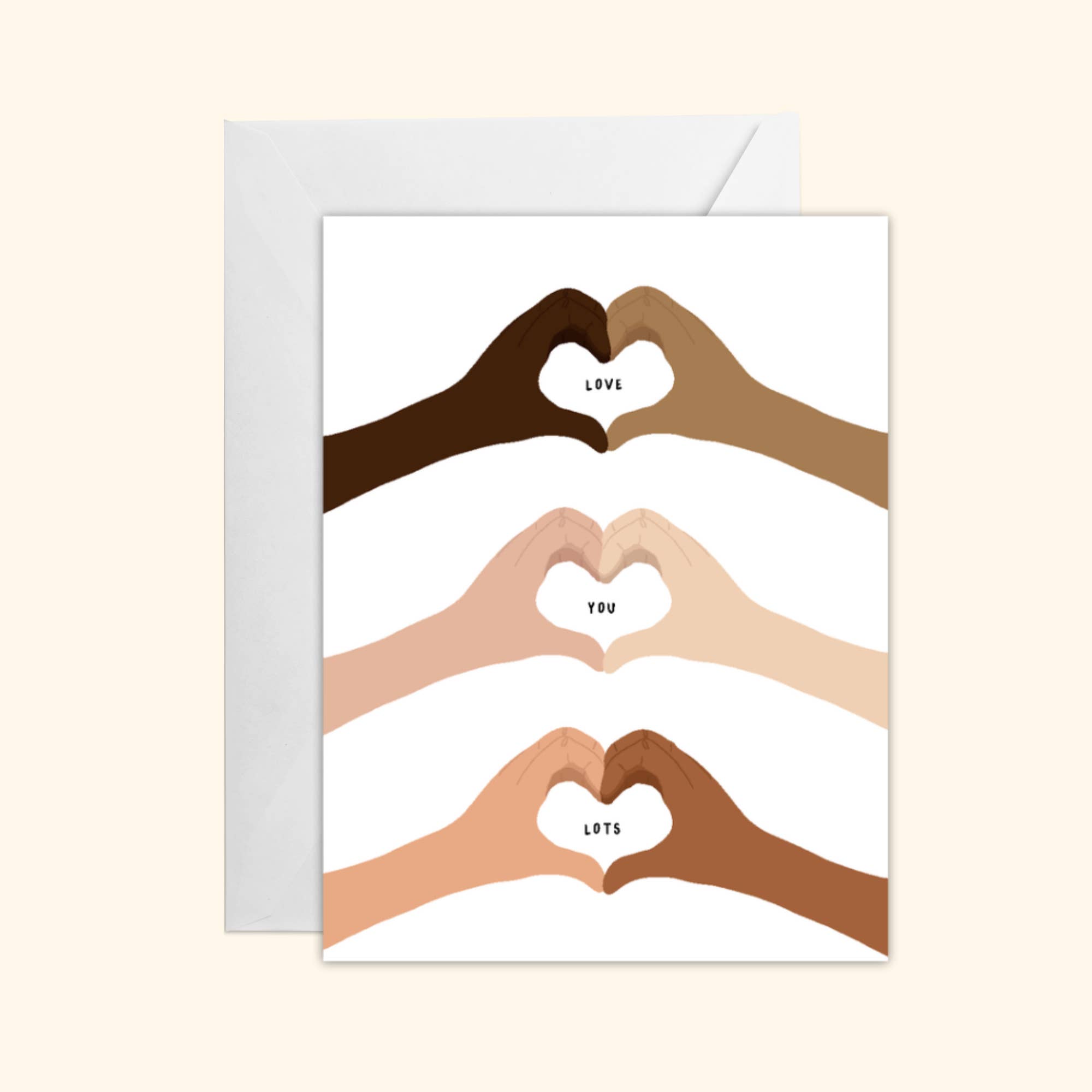 Oh Happy Dani - Wholesale Love Card - Love You Lots Greeting Card