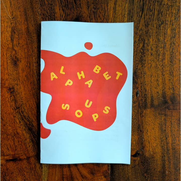 NMC Design Studio - Wholesale Politics & Current Events - Alphabet Soup Full Color Zine - Hidden Message