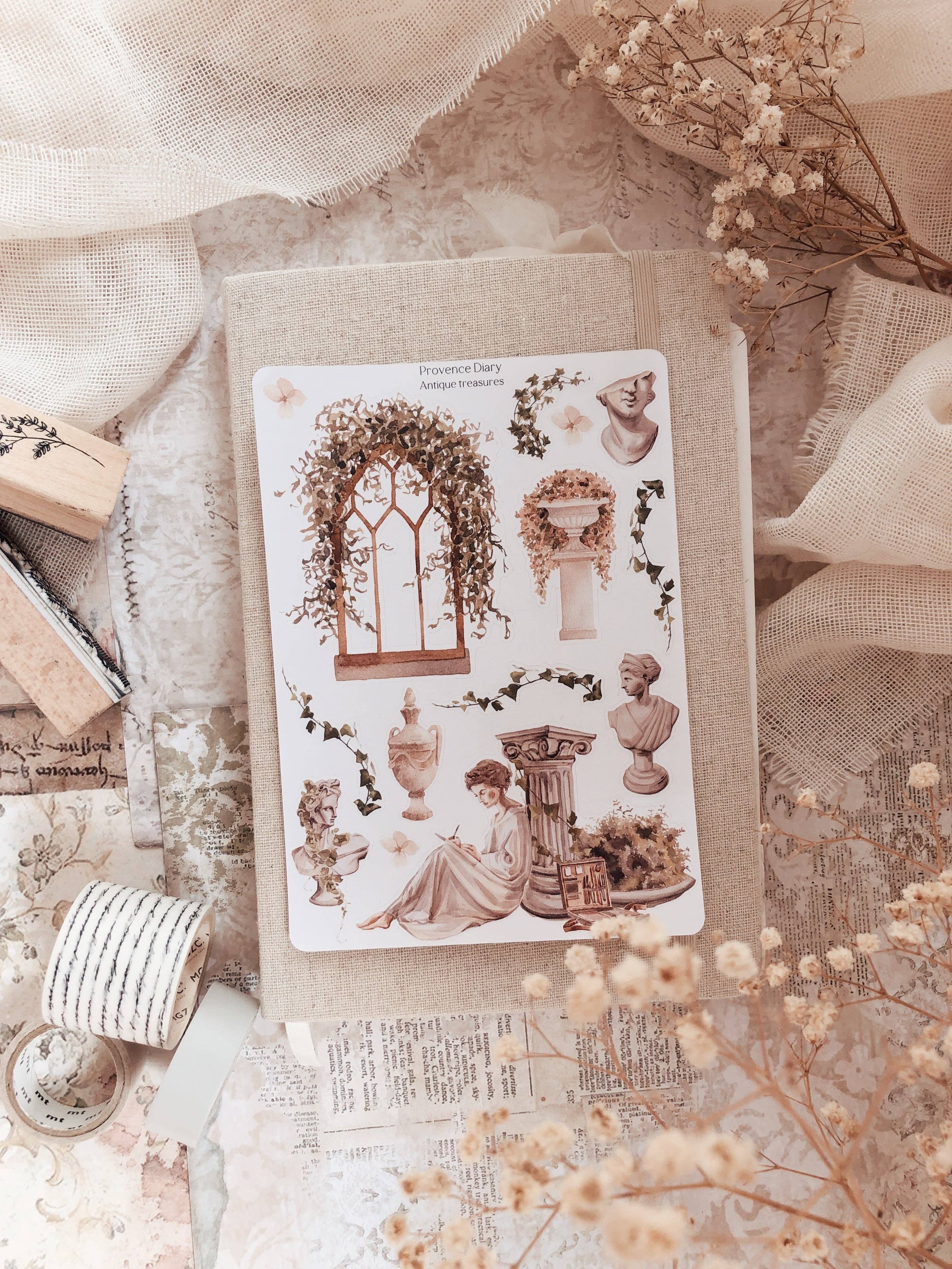 Chapteries - Wholesale Sticker - Sticker sheet - Antique Treasures