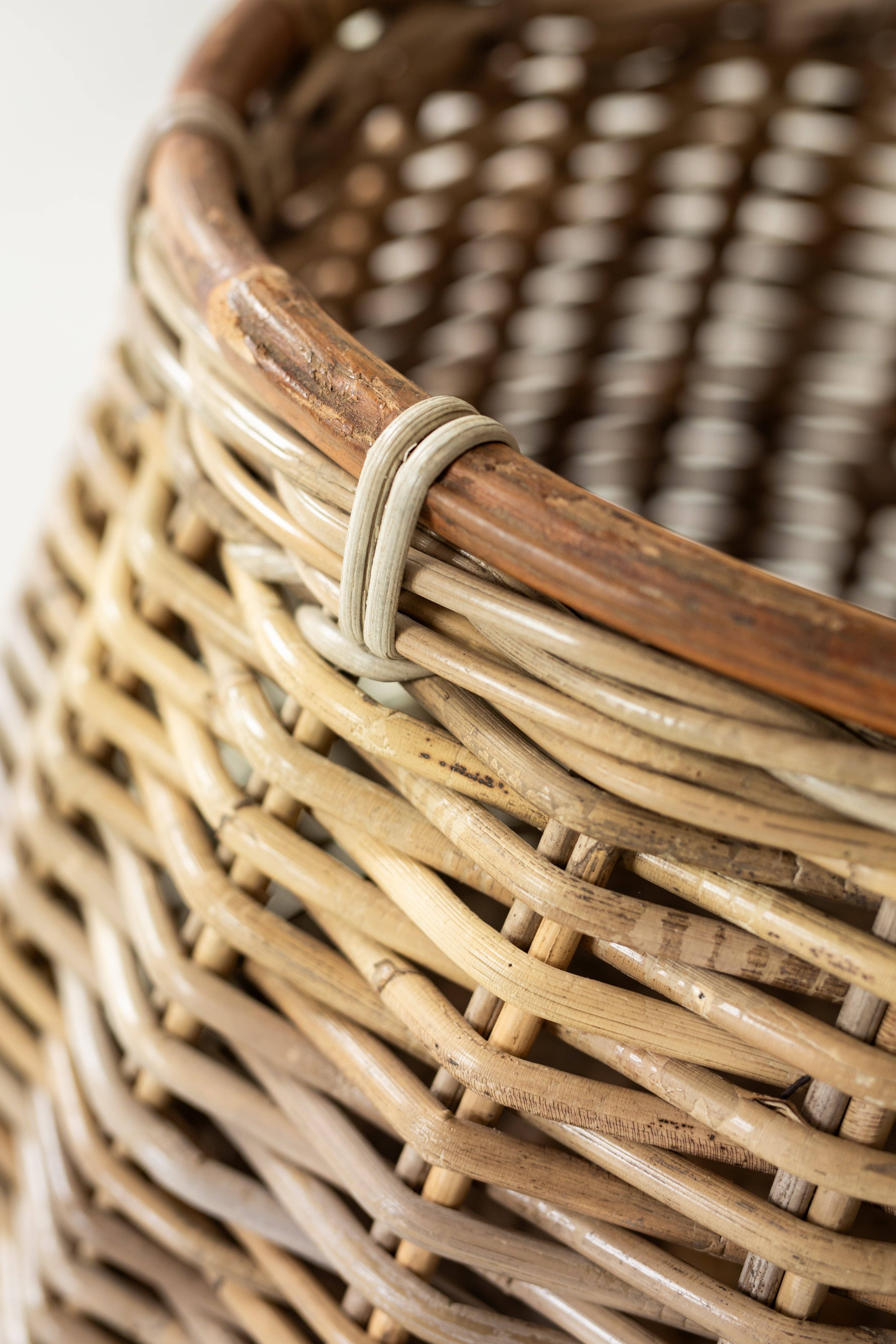 Basketly - Wholesale Basket - Rattan Stout Round Basket1