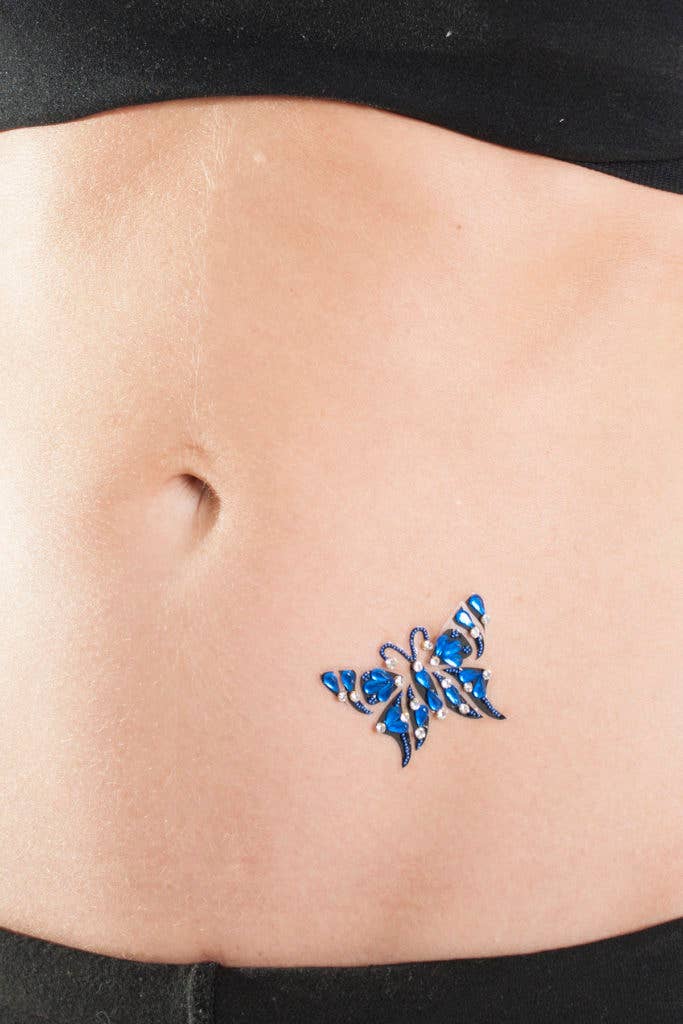 Western Fashion - Vendita all'ingrosso Tatuaggi temporanei - 1209 - Tatuaggi a forma di farfalla1