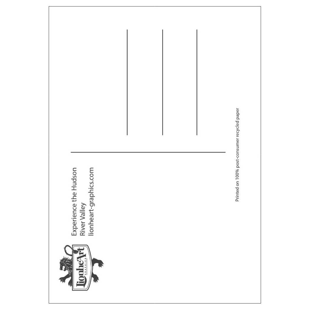 Lionheart Graphics - Wholesale Postcard - Experience the Hudson River Valley Postcard1