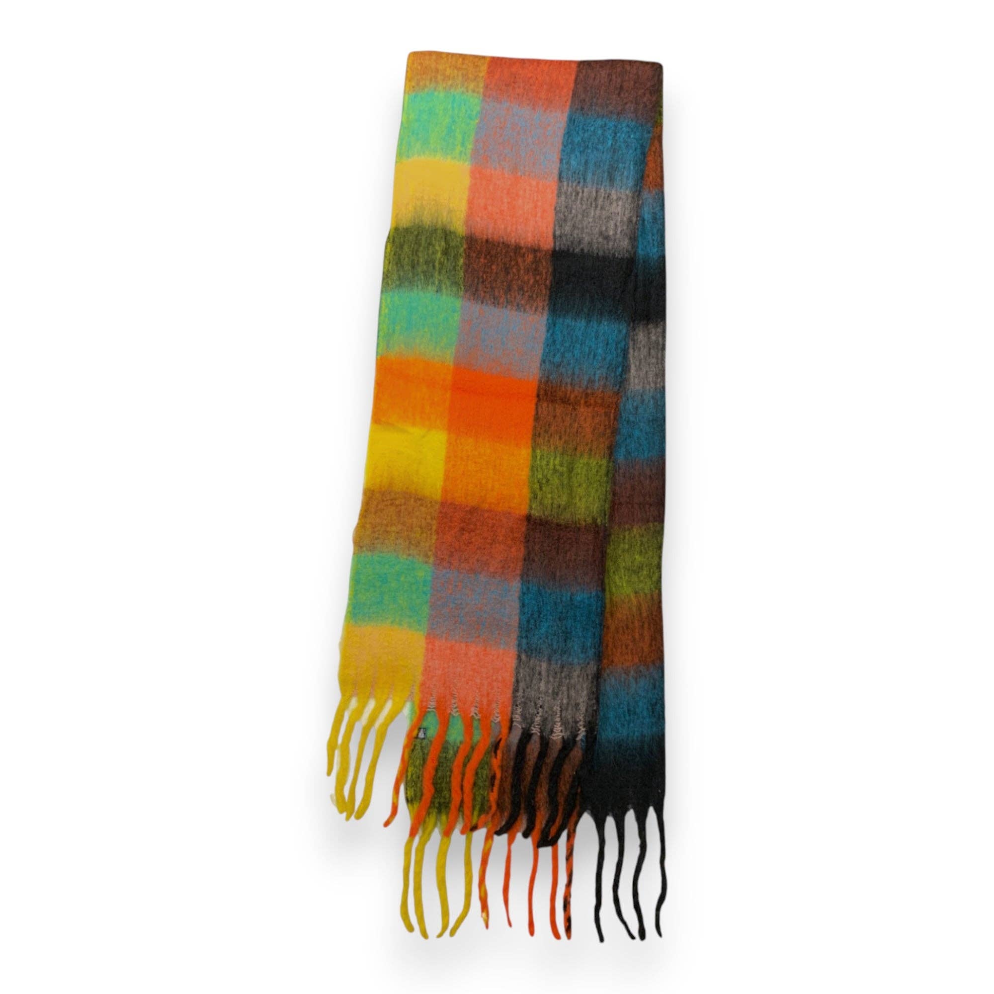 Lili Scarves (USA Duties Paid) – Cachecol - Mulher por atacado – Cachecol de Inverno com Estampa Xadrez Macia e Fofa - 15 Cores2