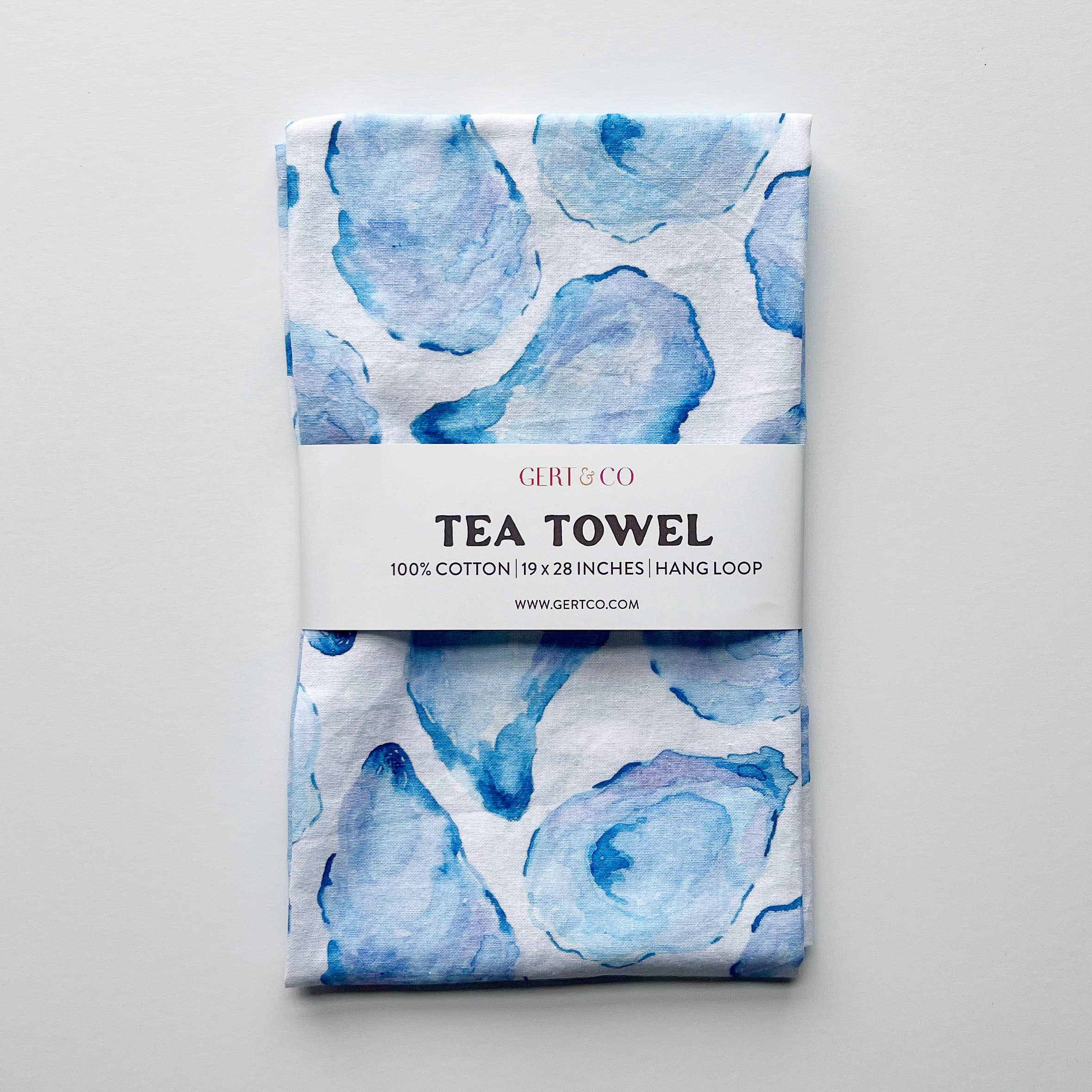 Gert & Co - Wholesale Tea Towel - Mussel Shell Kitchen Tea Towel | Oyster Shell Dish Towel5