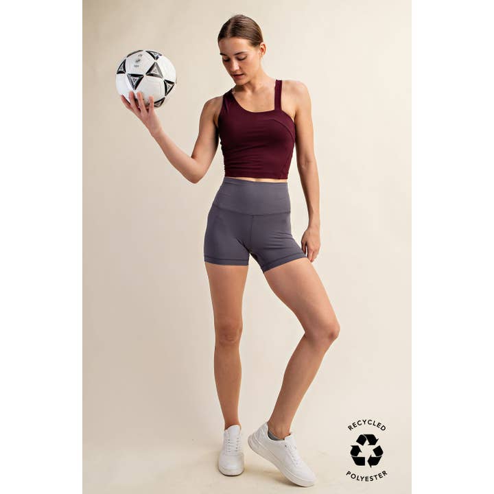 Rae Mode - Wholesale Athletic Top - Women's - BUTTER SLEEVELESS STRAP CROP TOP22