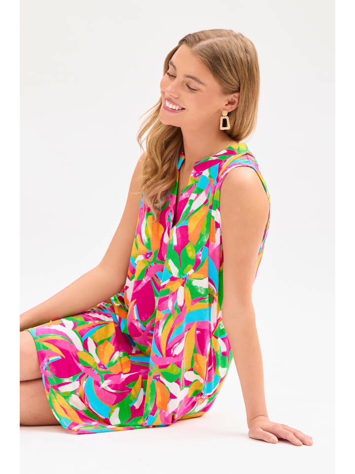 Multi Relaxed Fit Tank Dress for wholesale on Faire
