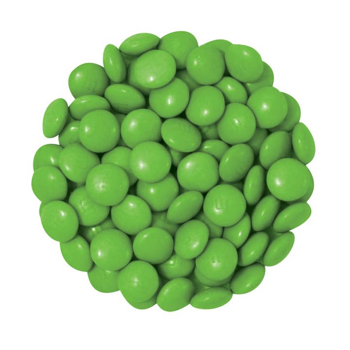 Bonbons au chocolat GREEN M&M Colorworks 5lb pour la vente par Long Island Candy Factory