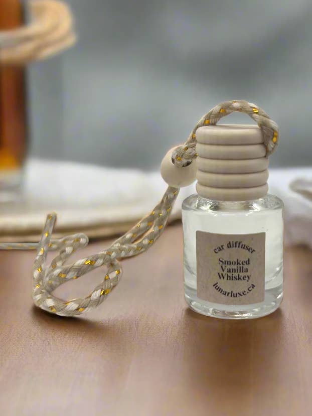 Difusor de Coche de Whisky y Vainilla Ahumada para venta al por mayor de LunarLuxeCA