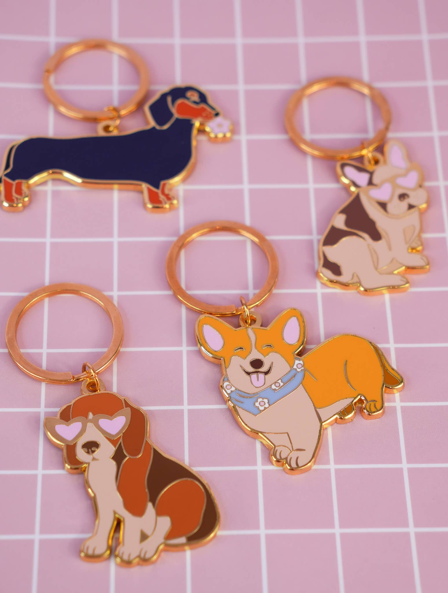 MALICIEUSE – Porta-chaves - Mulher por atacado – Porta-chaves Corgi6