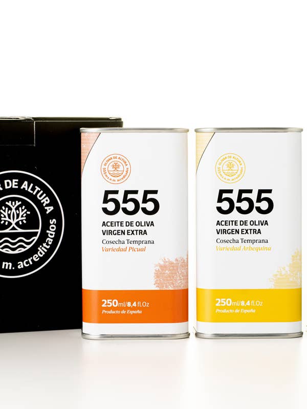 Gift Pack 250 ml cans for wholesale by Almazara Terraverne