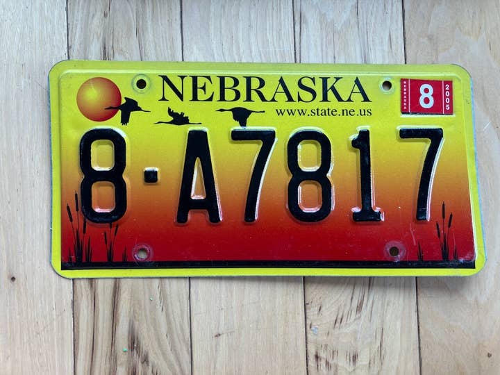 Targa del Nebraska 2005 per la vendita all'ingrosso da parte di RusticPlates