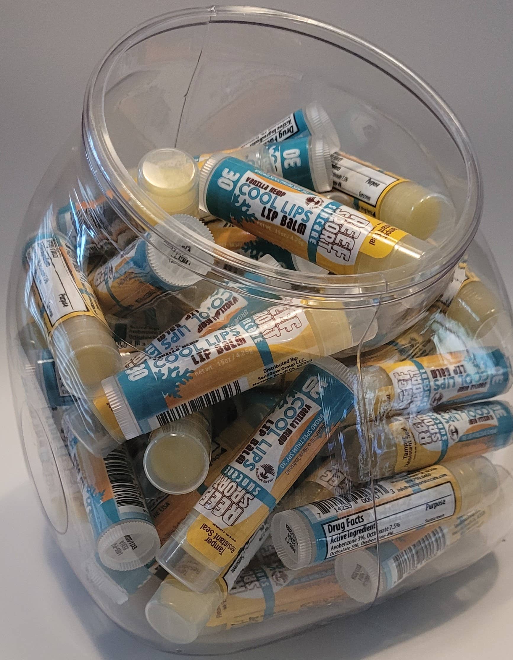 Reef Sport Suncare - Wholesale Lip Balm - REEF LIP BALM SPF 30.5 - .15z - Counter Display3