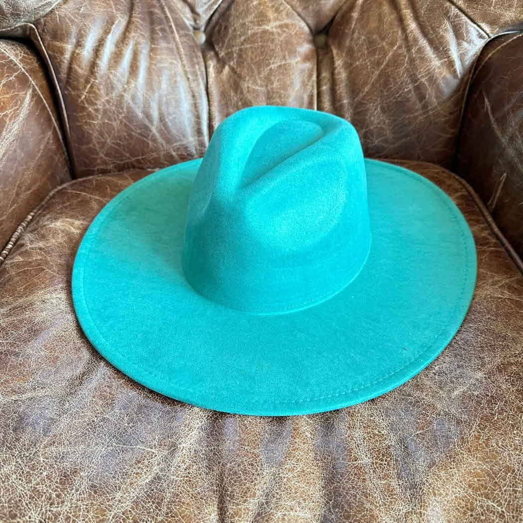 Queens INC - Wholesale Fedora - Women's - Best seller Fashion Classic Wide Brim Suede Primium  Hat 17