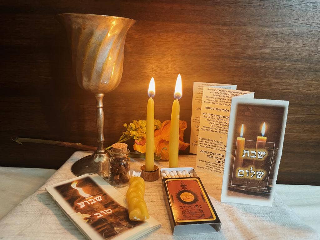 Ohr Judaica - Venta al por mayor Vela aromática de viaje - Kit de Viaje de Shabat y Havdalá de Bolsillo7