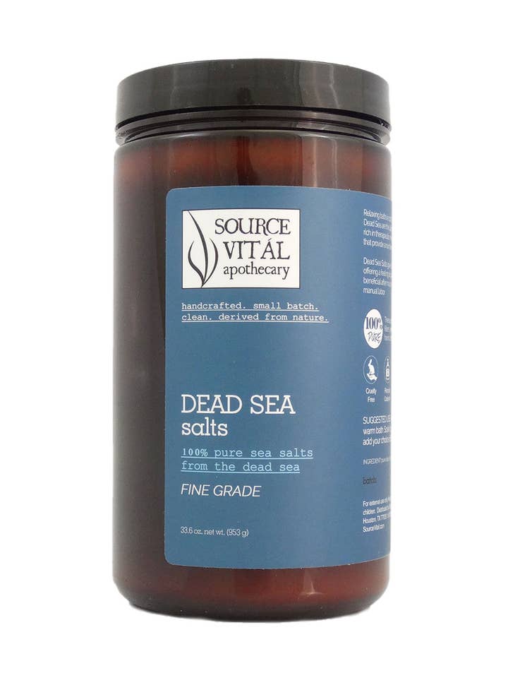 Dead Sea Salts for wholesale by Source Vital Apothecary