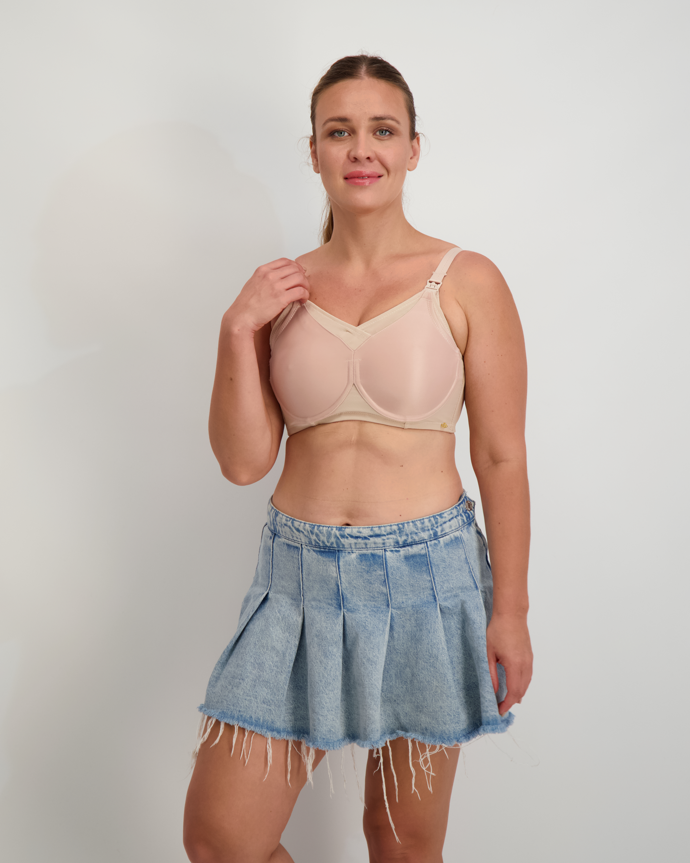 SAND NUDE  Audrey Nursing+ Full Coverage Minimizer Bra for wholesale on Faire1