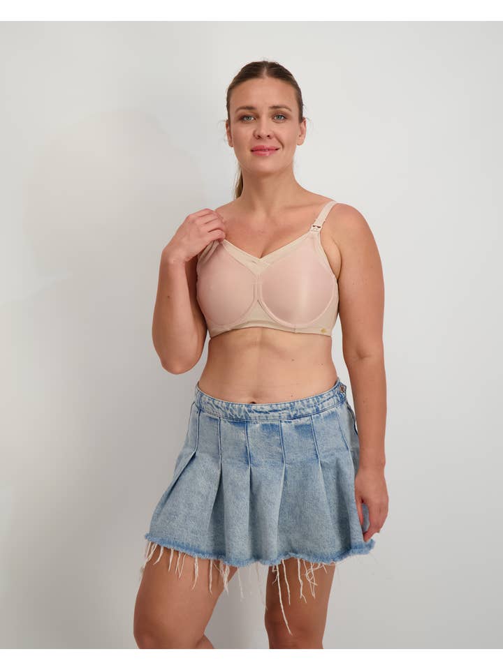 SAND NUDE Audrey Nursing+ Full Coverage Minimizer Bra for wholesale on Faire1