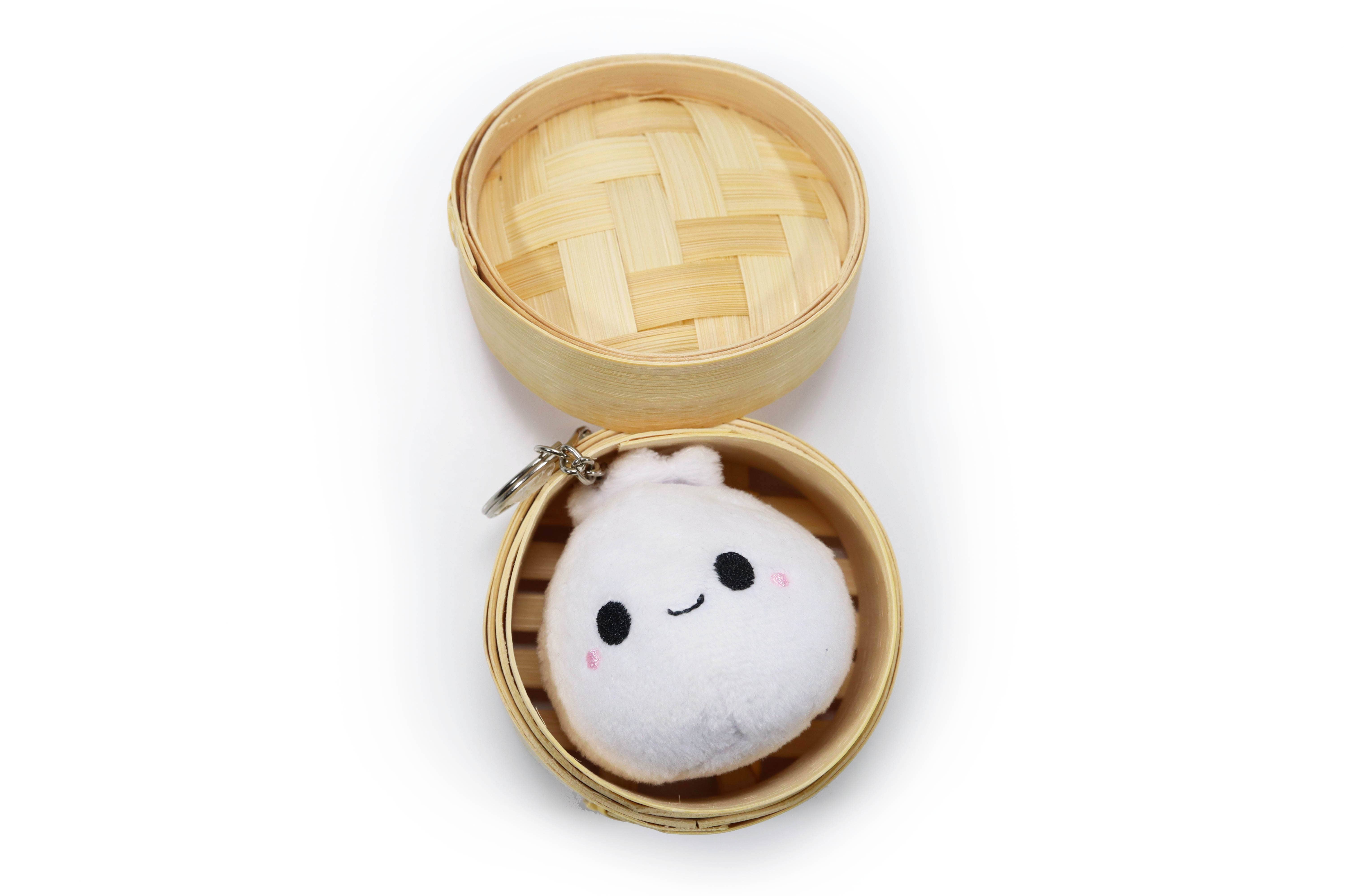 Emii Creations - Wholesale Keychain - Unisex - Tiny Bao Plush Key & Bag Charm3