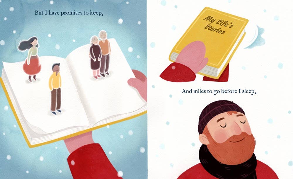 Familius, LLC - Wholesale Preschool Book (3-5) - Stopping By Woods on a Snowy Evening14