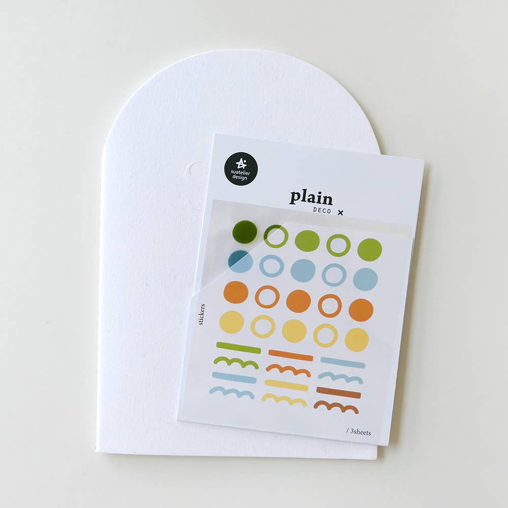 Suatelier Plain Deco Sticker - 67