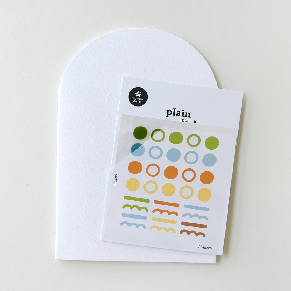 Suatelier Plain Deco Sticker - 67