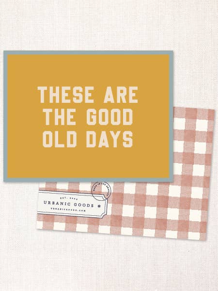 carte du bon vieux temps pour la vente par Urbanic Goods