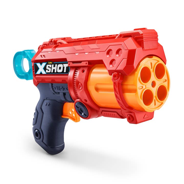 HGP Group - Wholesale Classic Toy - Kids - Zuru X-Shot Fury 4 Foam Dart Blaster