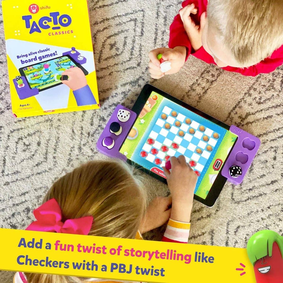 Curiosity Distribution – wholesale Board game – Tacto Classic Games - Turn your Tablet into a Board Game - STEM1