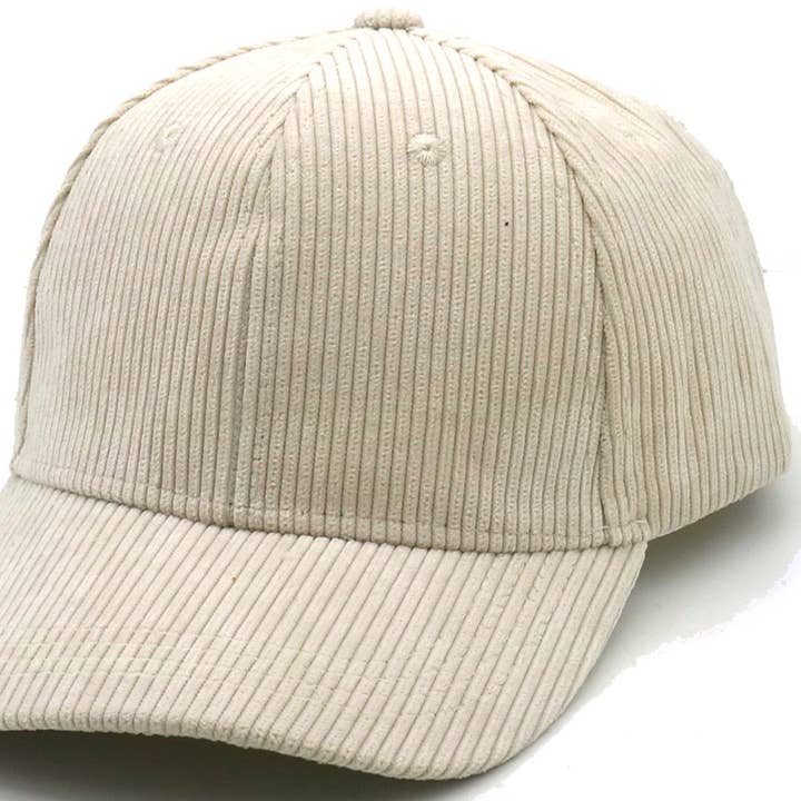 T-J6.2 HAT1105-001-1 Mütze Rippenstoff Beige für den Großhandel von Menga Trading