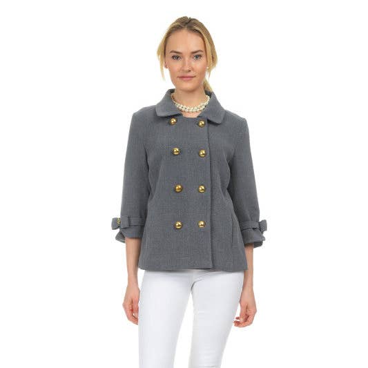 FK17-101 Gamine Stretch Jacket for wholesale by Patty Kim